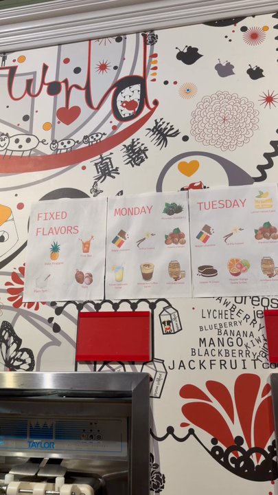 Yogurt World UCSD - inside - Ice Cream & Frozen Yogurt Near Me - La Jolla, California
