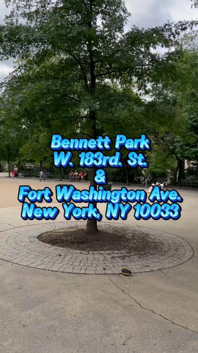 Bennett Park - Bennett Park Reel Excerpt - Parks Near Me - New York, New York