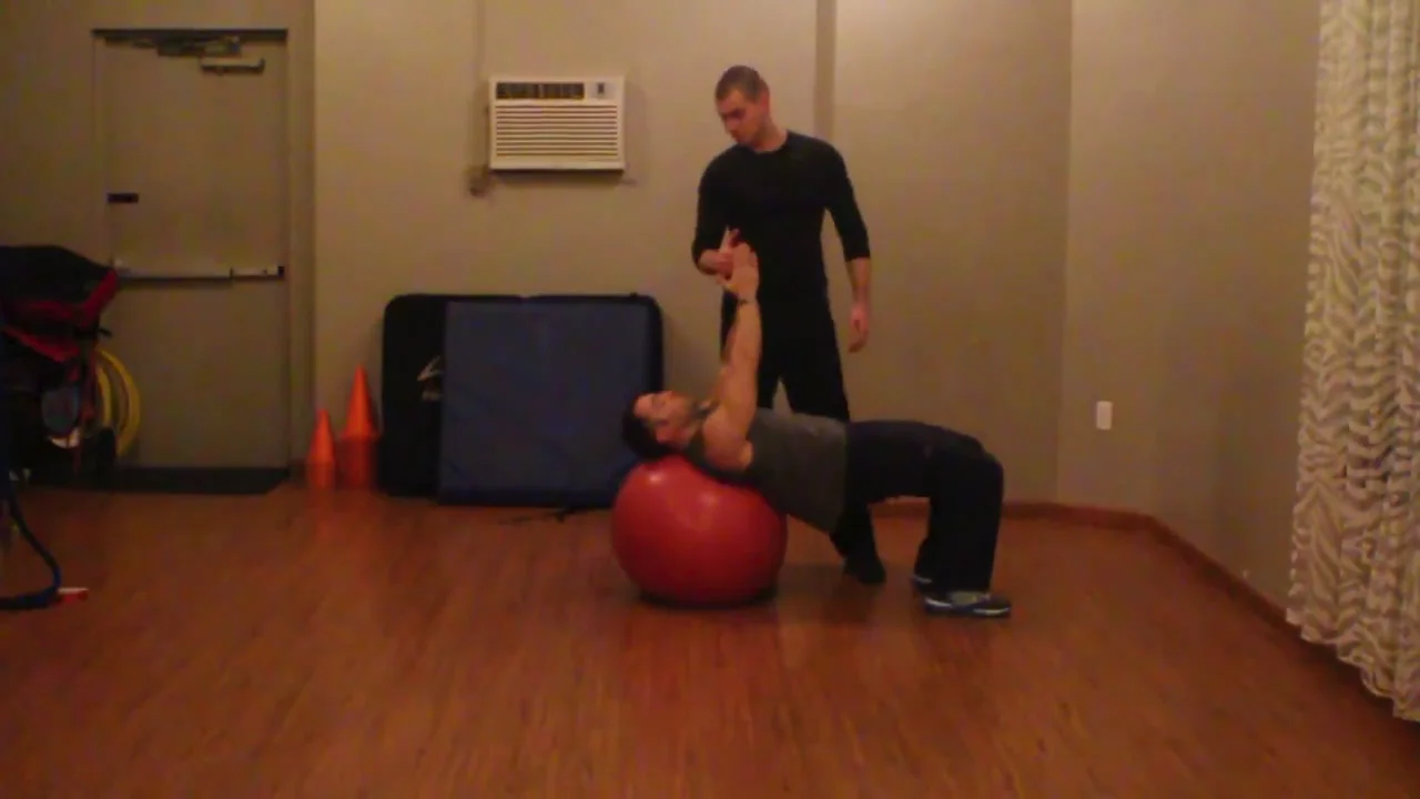 Dynamic Ball Bridge with Trunk Rotation