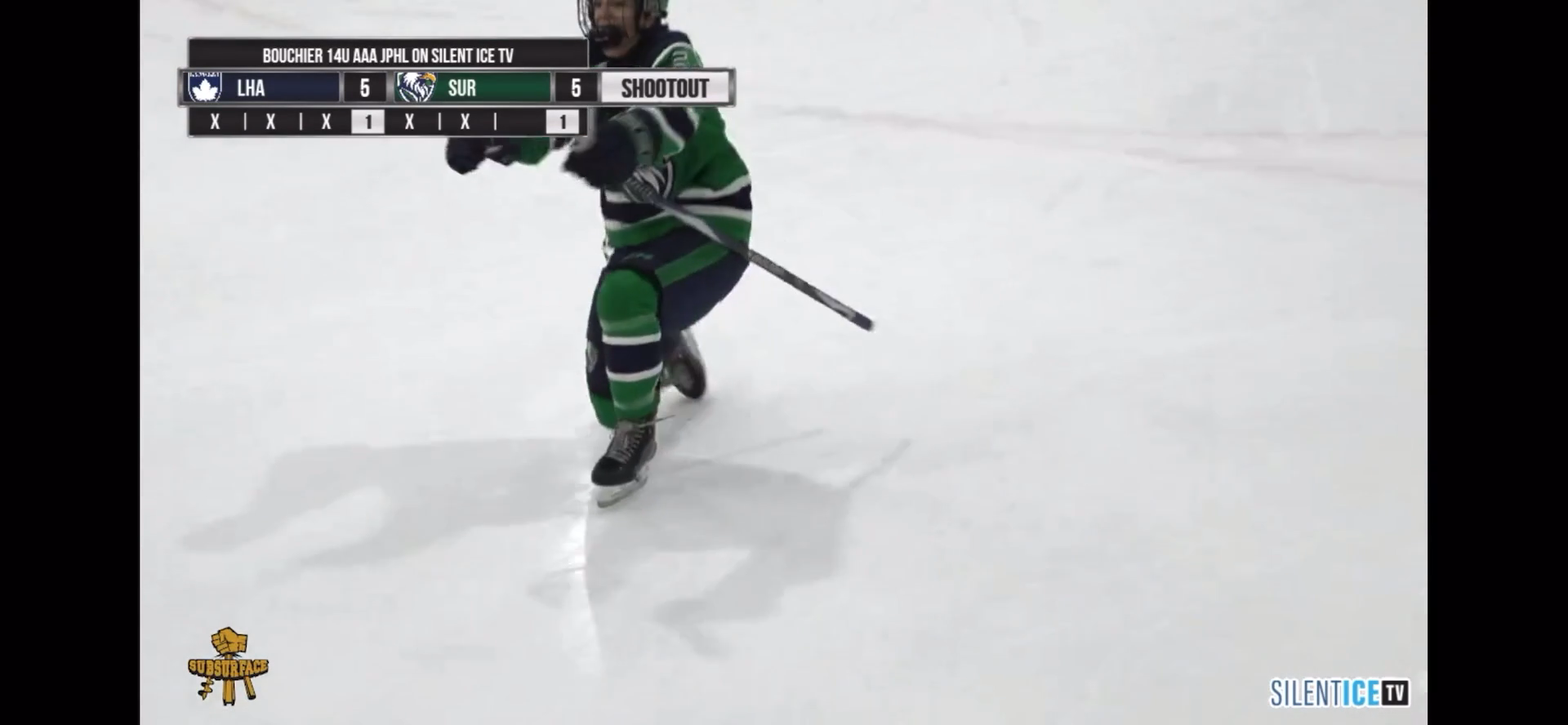 Cristian Phillips Scores Shootout Winner for Surrey Eagles 14U Hockey Academy to clinch Pacific Division Title.