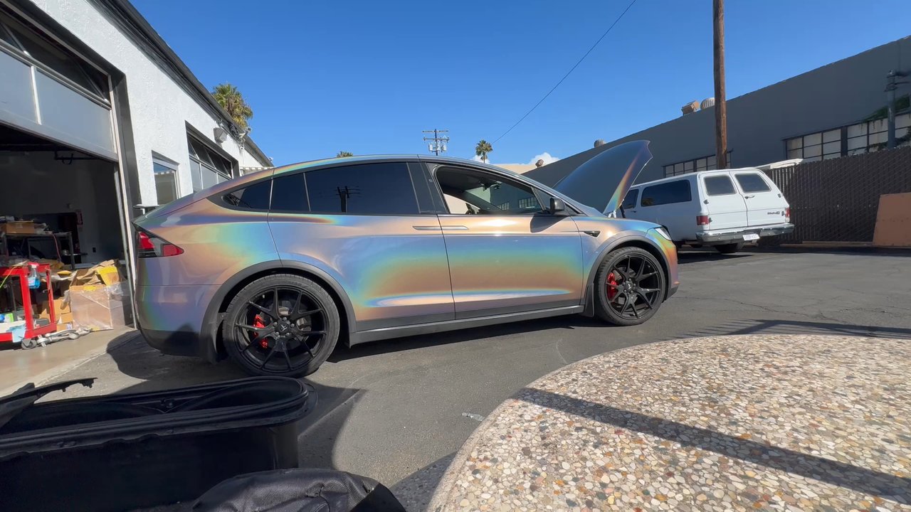 EVFixMe - 2019 Model X Raven Performance T Sportline MX115, n2itive camber and toe control arms. - Auto Repair Near Me - Costa Mesa, California