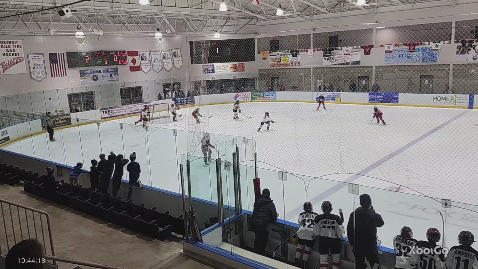 Desmond Garrett Blocks a Shot