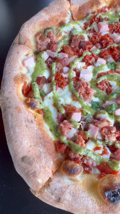 Strange Beast - Hogzilla 2.0 with pesto - Pizza Near Me - Miami, Florida