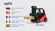 Bruder linde heftruck h30d met 2 pallets 1:16 video - thumbnail