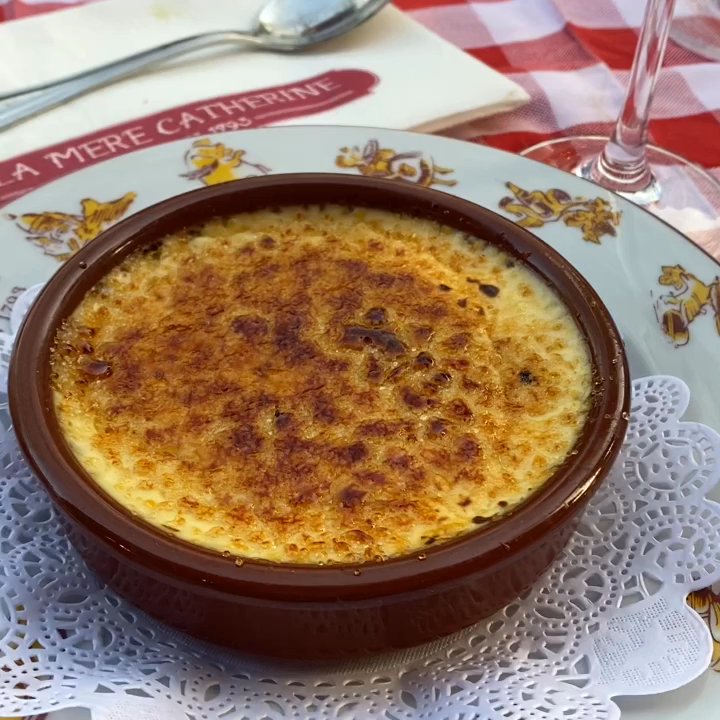La Mère Catherine - Creme brûlée - French Near Me - Paris, 75