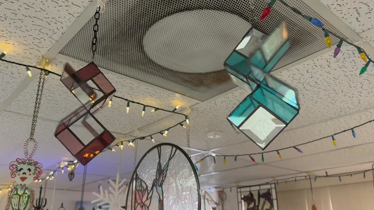 Tucson Stained Glass - Stained glass wind chimes - Art Supplies Near Me - Tucson, Arizona