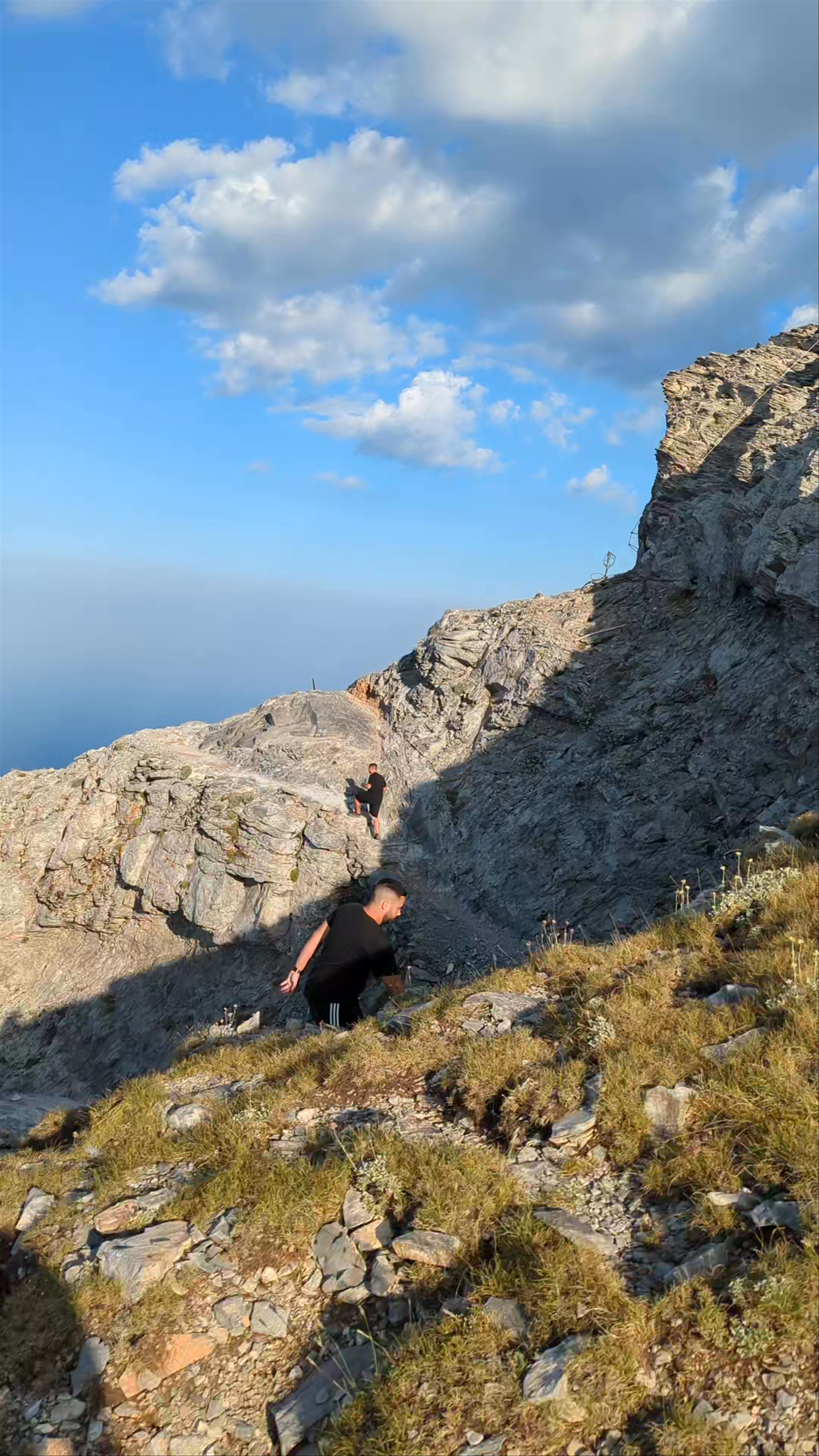 Hiking the Rugged Trail of Petróstrouga Shelter, Dion Olimpos, Greece