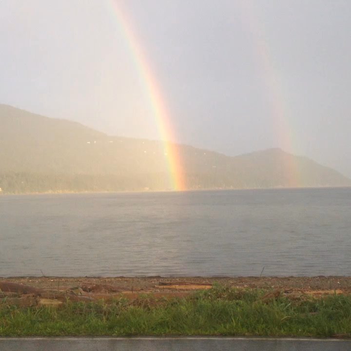Orcas Island Taxi - Double rainbow out on orcas island Washington . - Taxis Near Me
