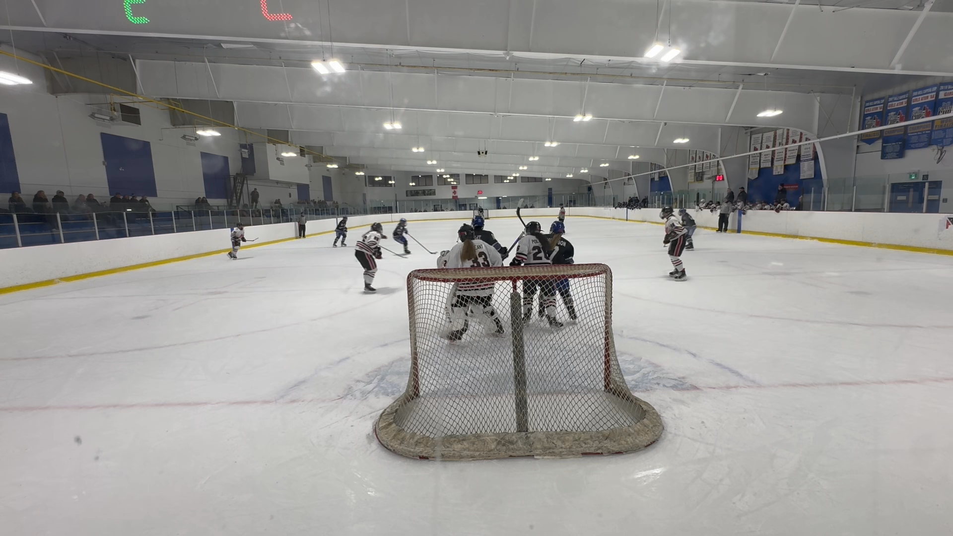 Hailey Leach's Stunning Backhand Finish vs. East Ottawa Stars U18 AA