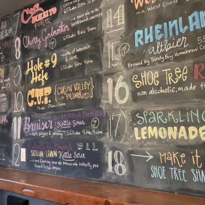 Shoe Tree Brewing - 10/19/2021:  Shoe Tree Brewery Libation List; Low to High Alcohol Content! - Breweries Near Me - Carson City, Nevada