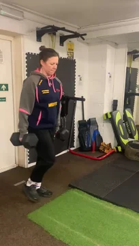 Dumbbell Lunges