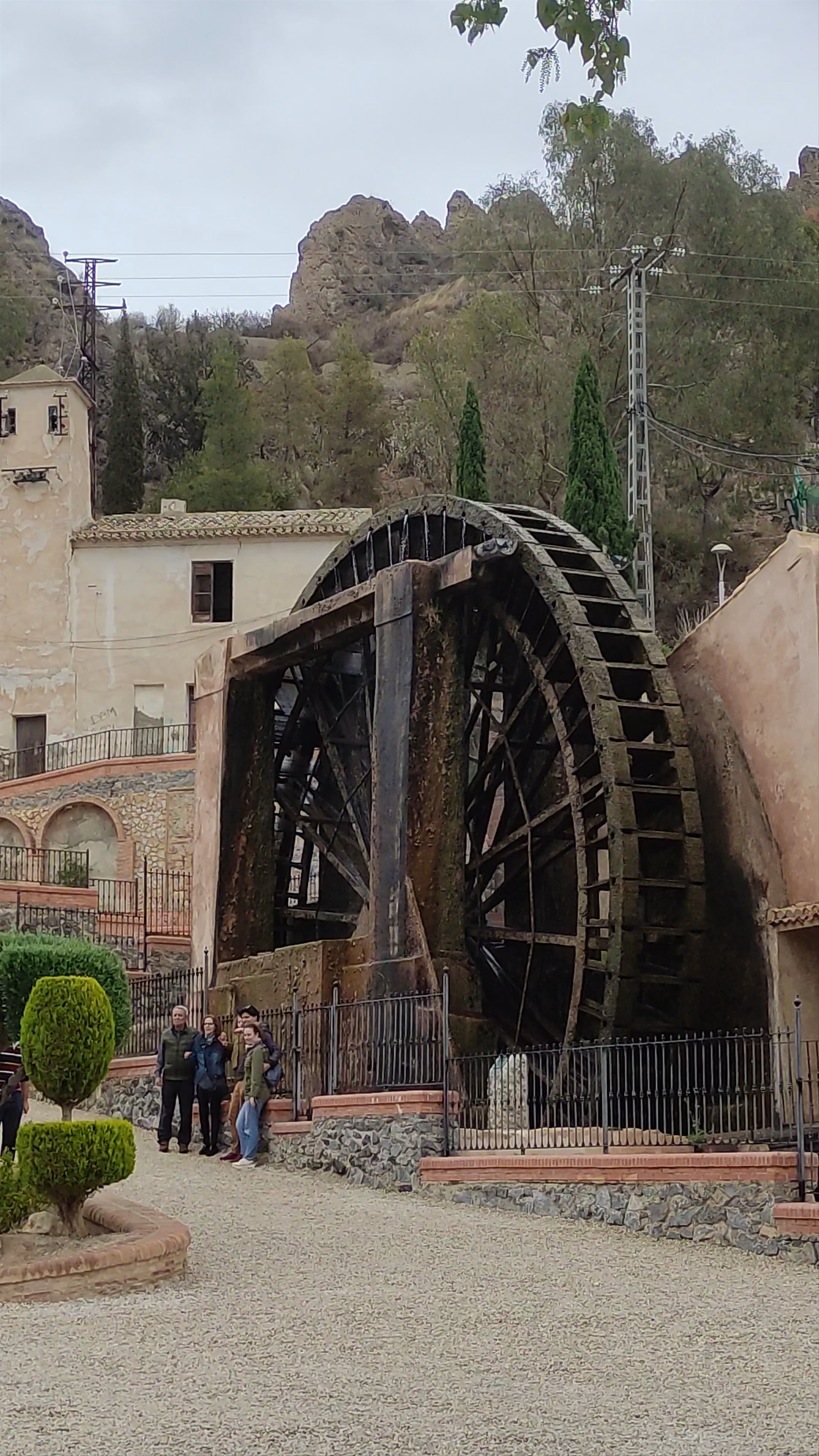 Historic Water Wheel at Parque de las Norias, Abarán