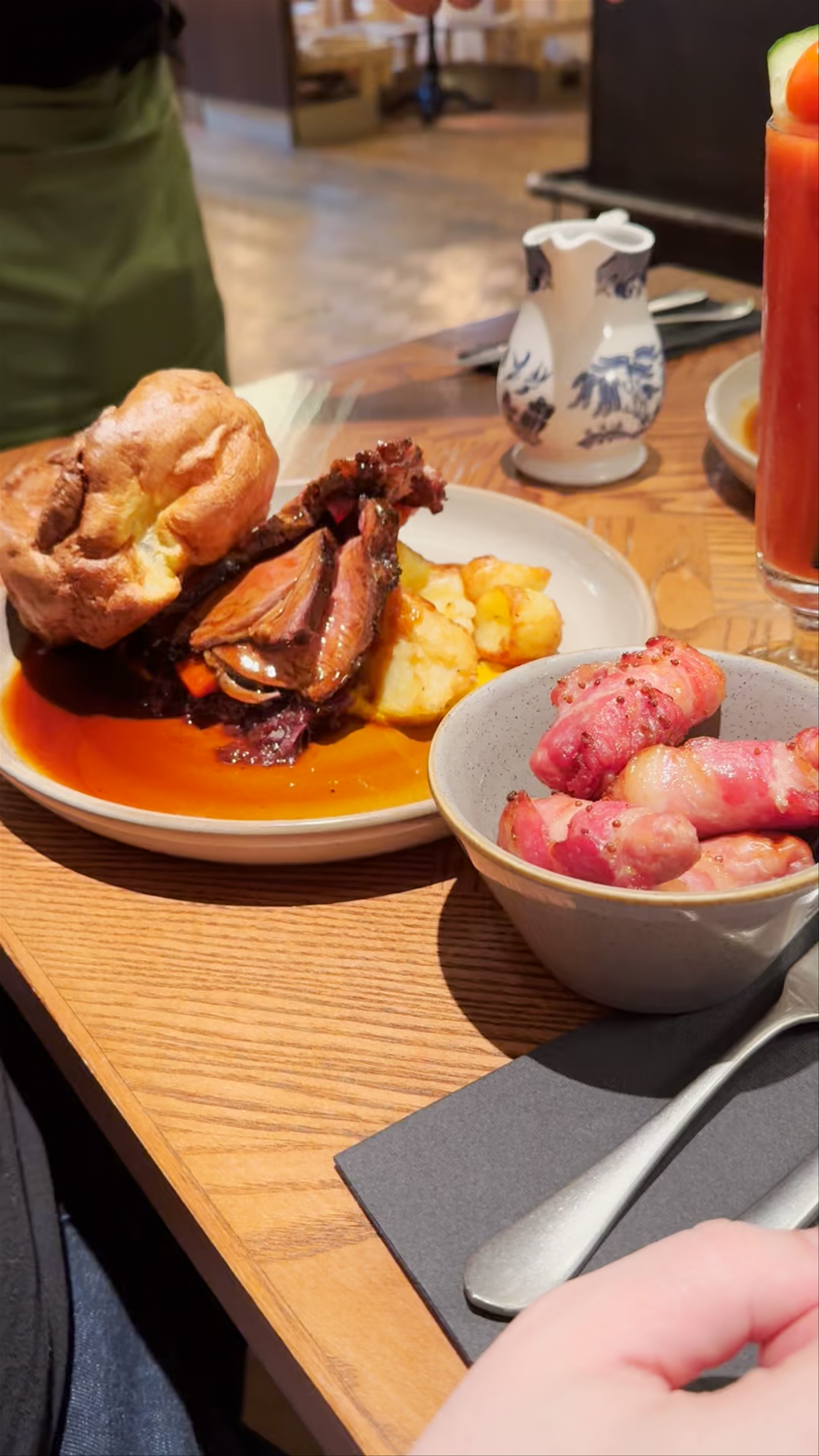 Traditional British Roast Dinner at The Refuge, Manchester