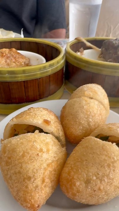 Fook Lam - Deep fried mochi with meat - Dim Sum Near Me - Honolulu, Hawaii
