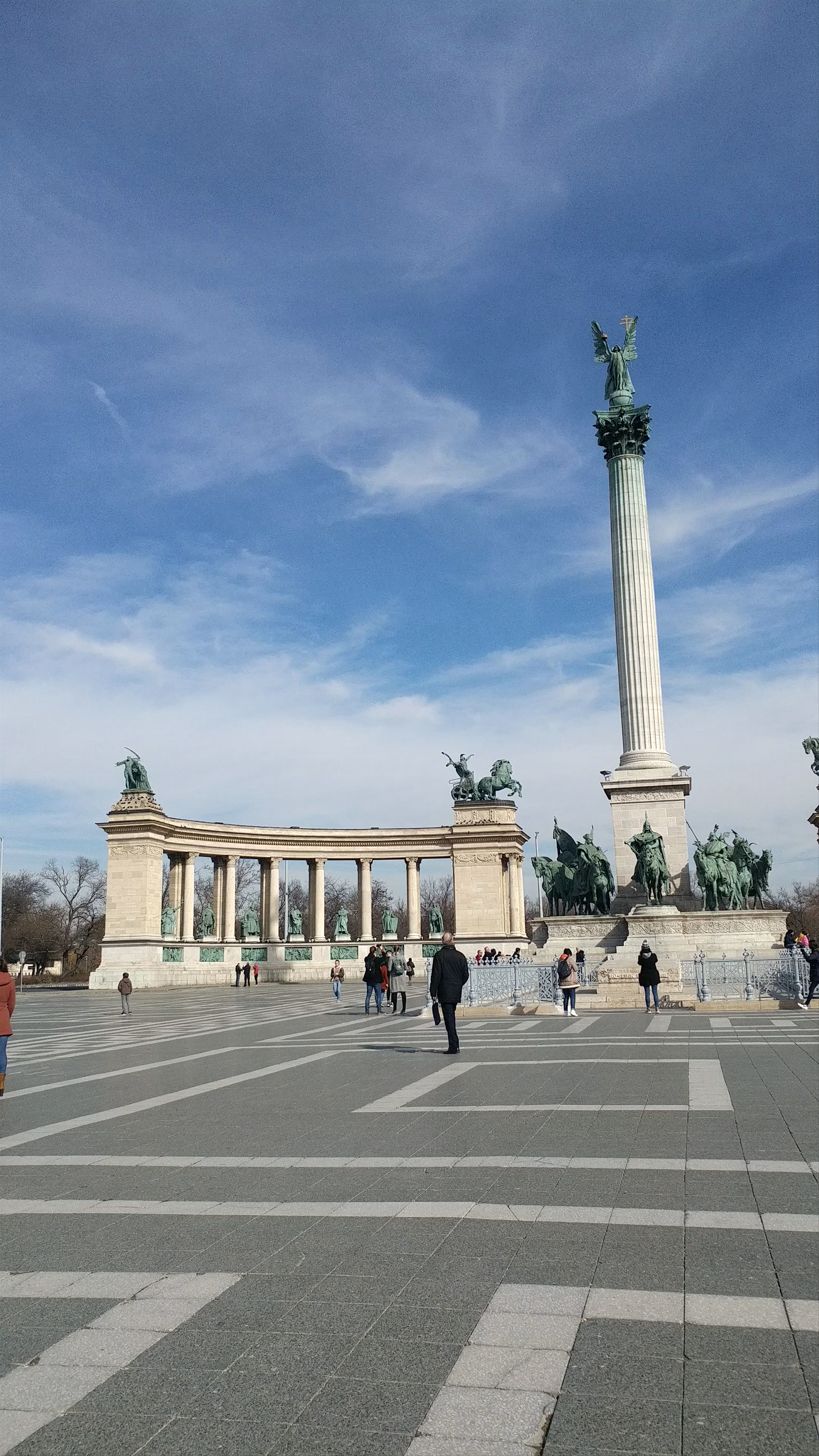 Heroes' Square: Majestic History and Open Sky in Budapest