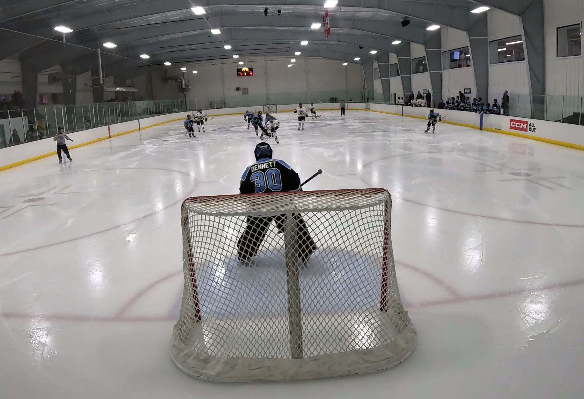 Logan Dennett's Late Game-Saving Breakaway Stop - Victory Honda 14U AAA