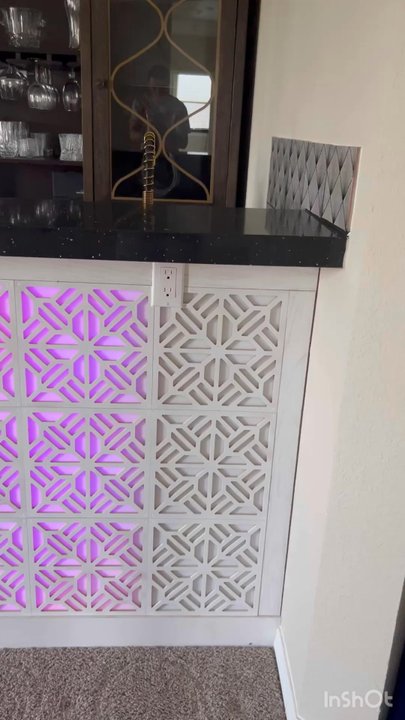 X-Project Construction - Bar upgrade with wood panel - General Contractors Near Me - Richmond, Texas