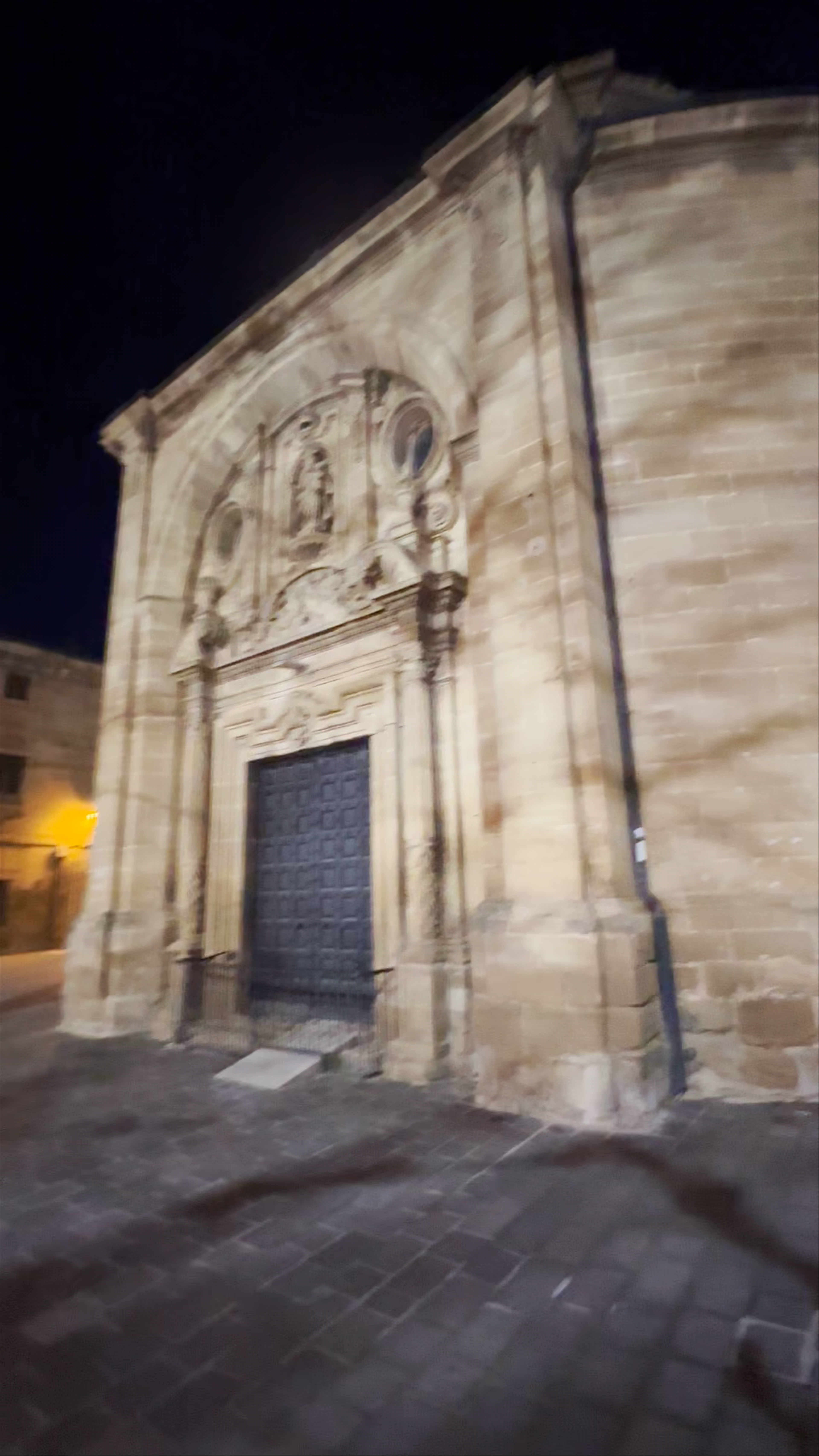 Evening Stroll Through La Cárcel Plaza, Laguardia