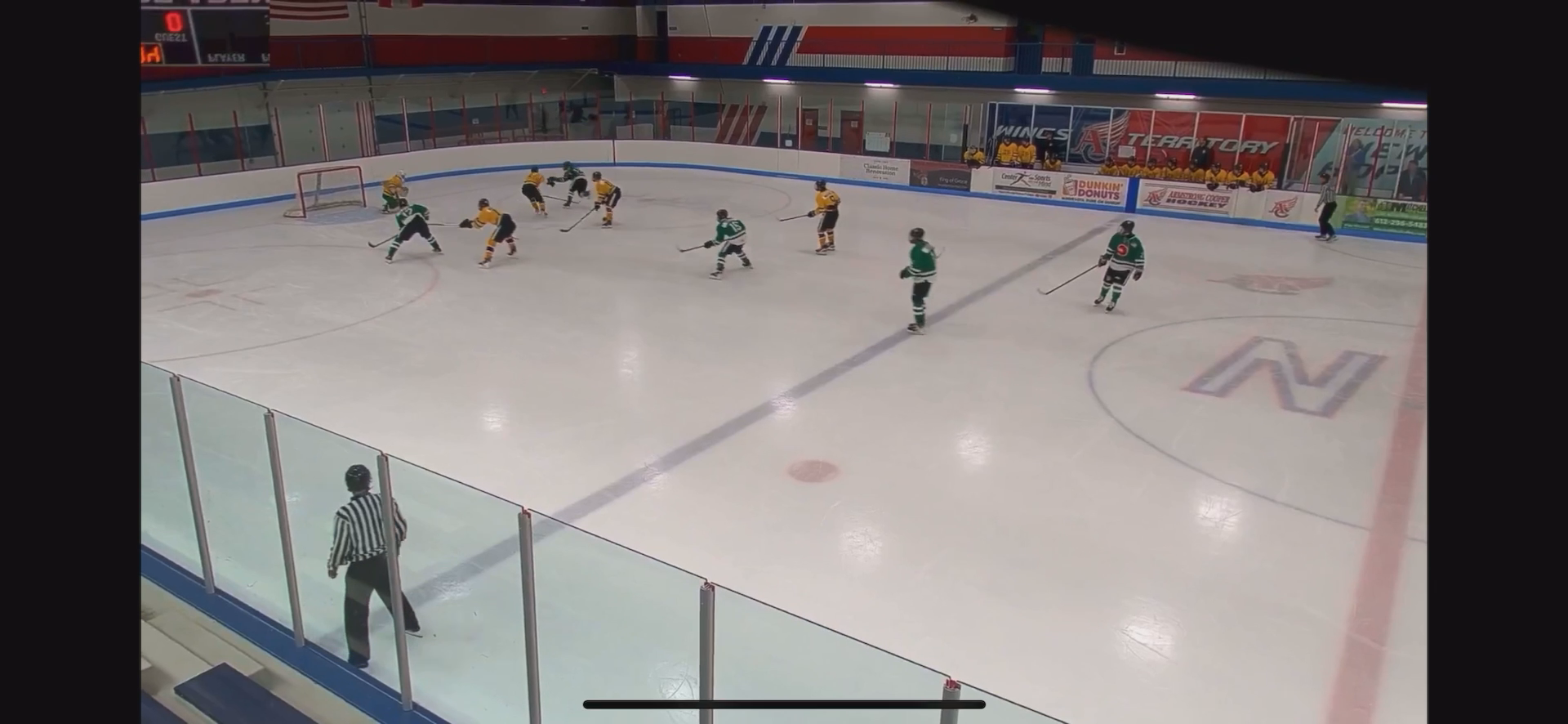 Will Shermoen's Goal: Precision Shot Over Goalie's Shoulder