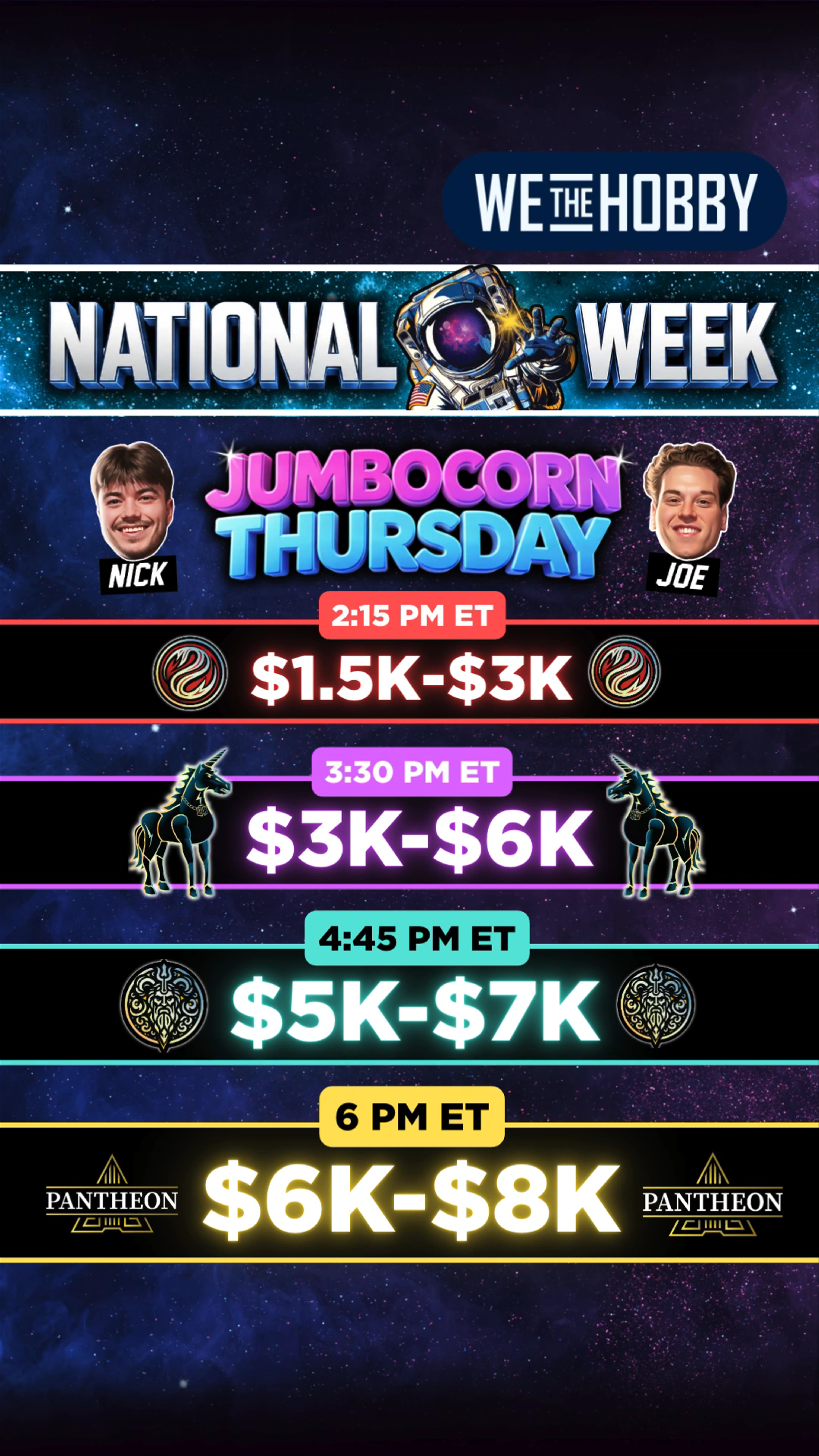 Thumbnail for live show