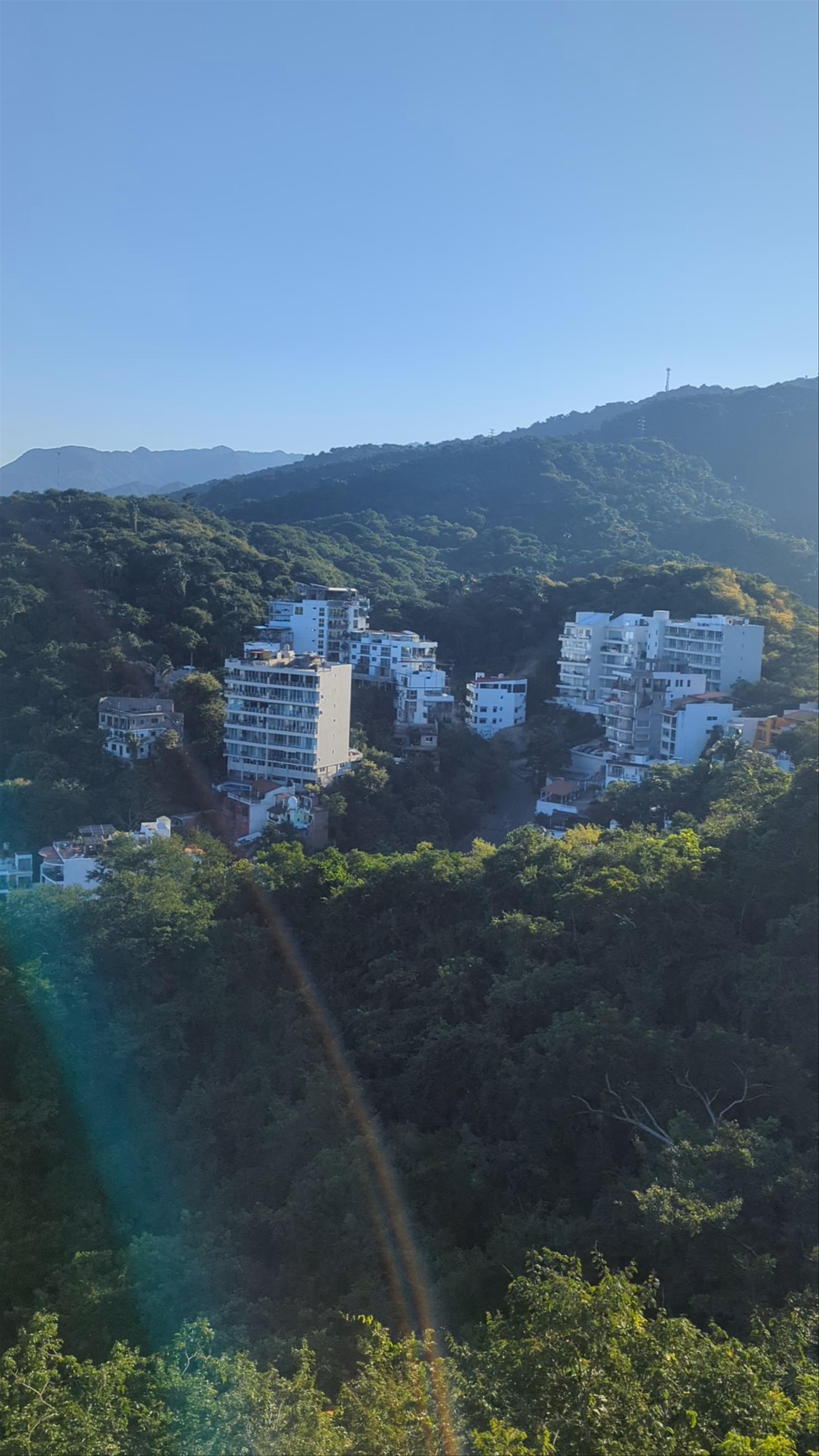Hill of the Cross Viewpoint: Panoramic Sunset Over Puerto Vallarta, Mexico