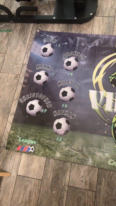 Teamsbanner - This is the banner we got for our team. - Graphic Design Near Me