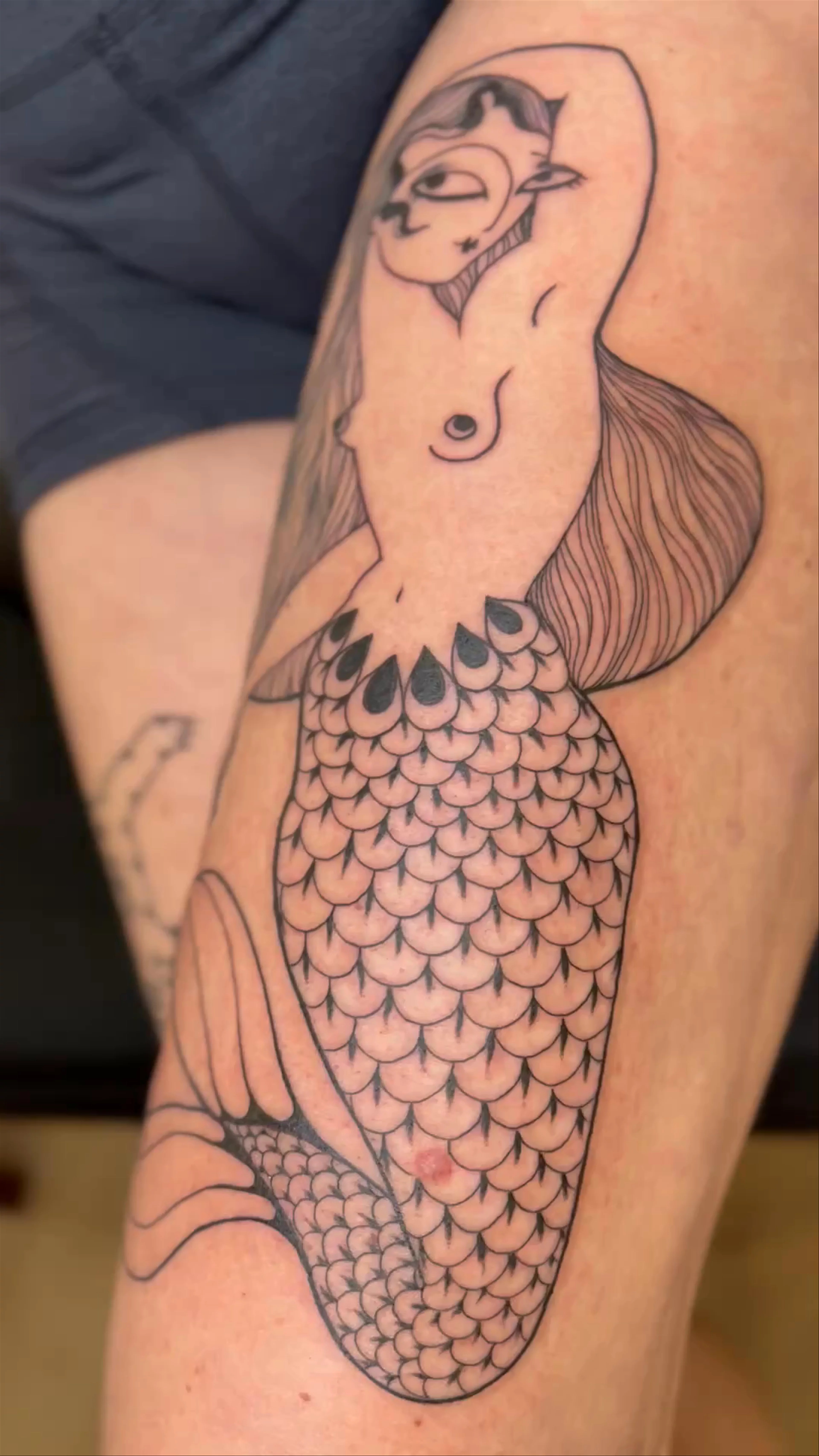 Mermaid tattoo