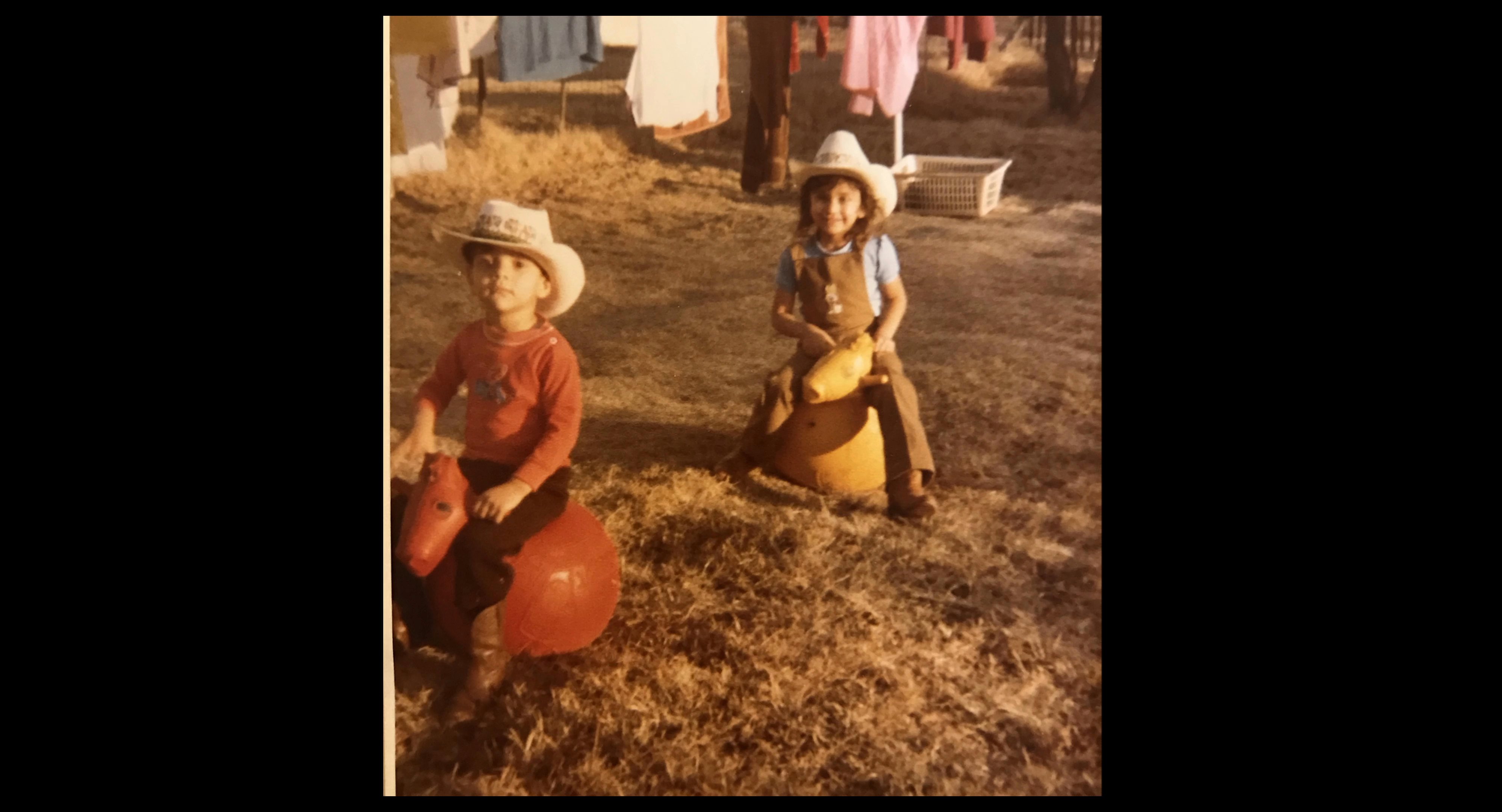 Individuals share personal histories and cultural backgrounds through a collection of vintage family photographs. The narrative explores themes of identity and legacy within a contemporary retail environment.