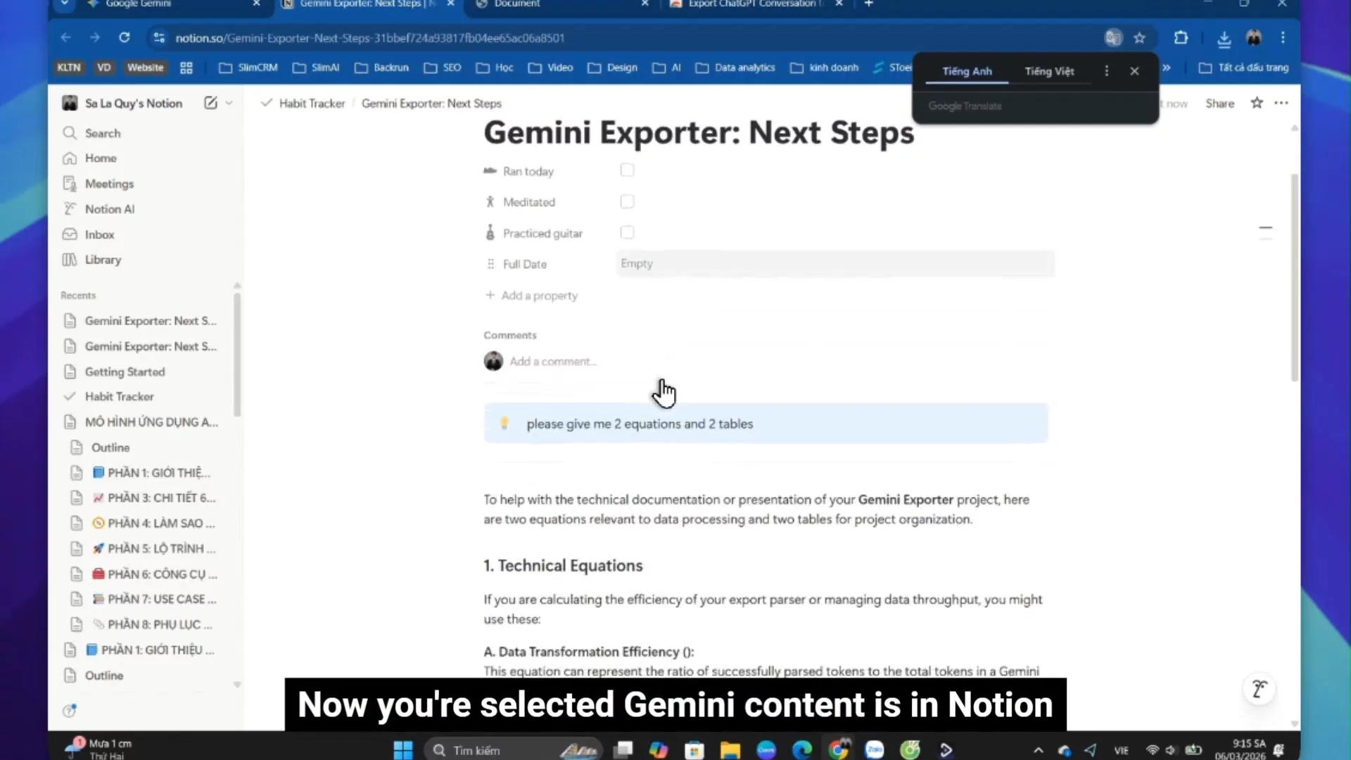 Gemini to Word Extension image 1