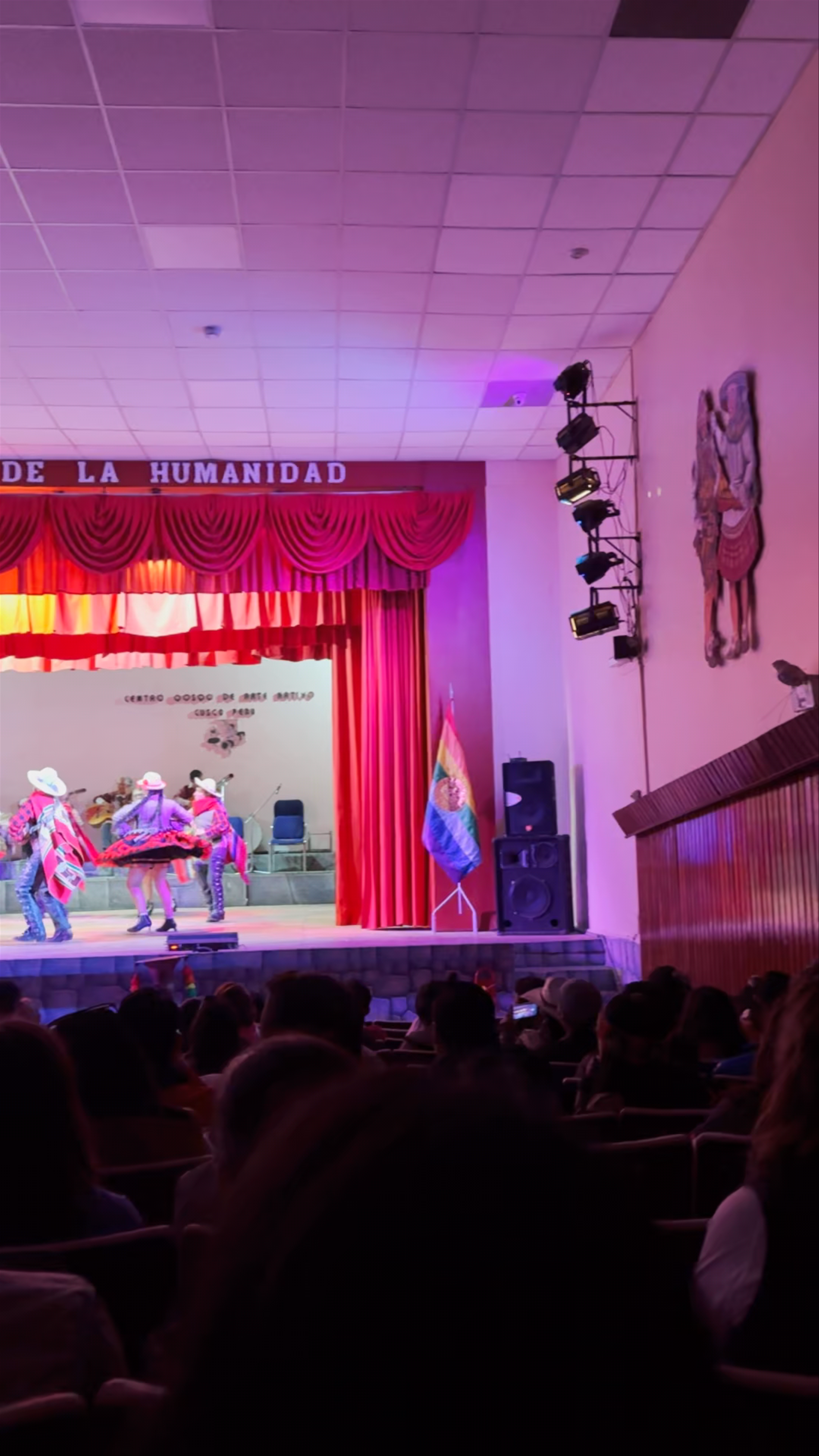 Traditional Peruvian Dance at Centro Qosqo de Arte Nativo, Cusco