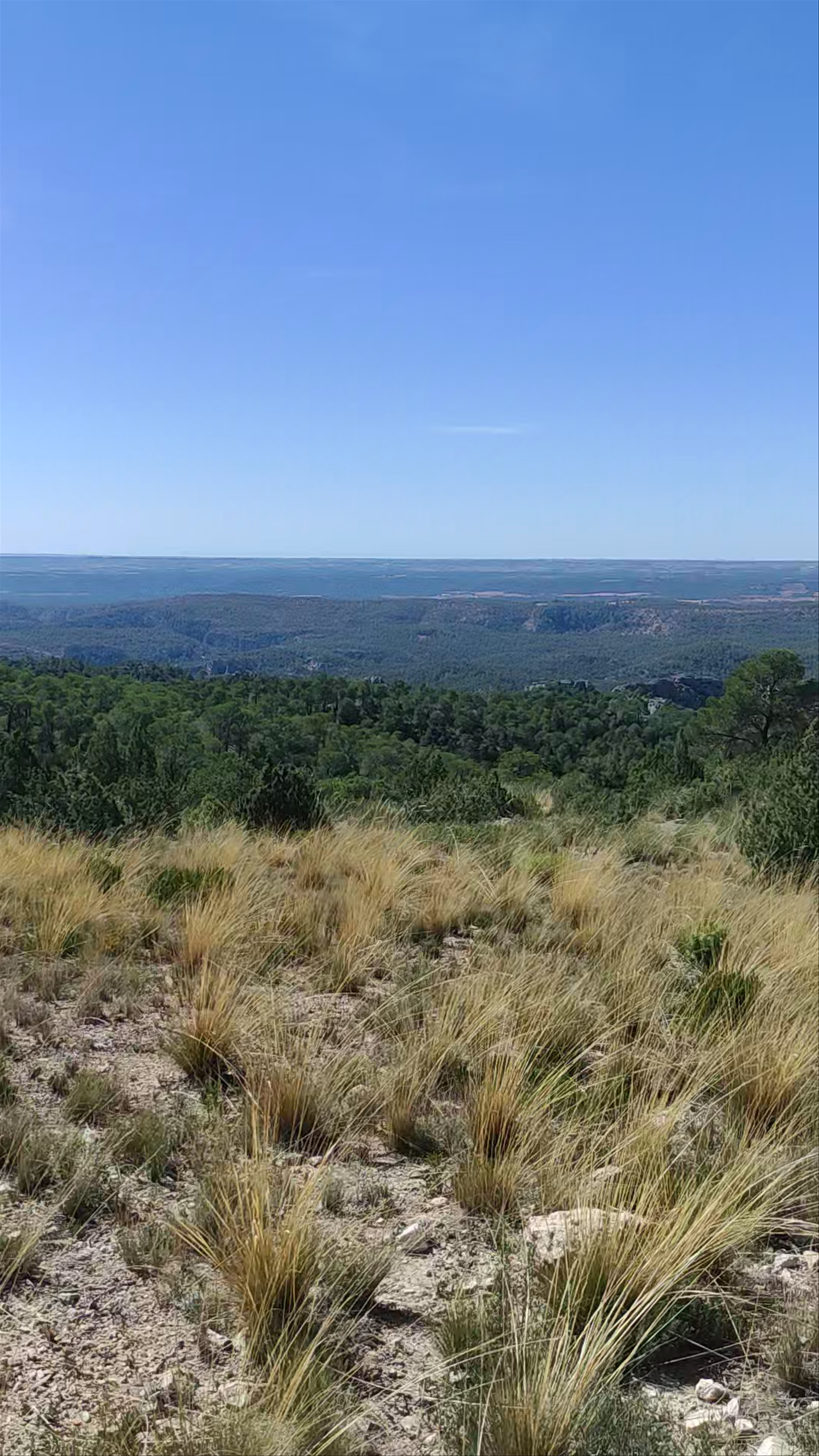 Breathtaking Views from Mirador de Peñas Blancas in Villargordo del Cabriel, Spain