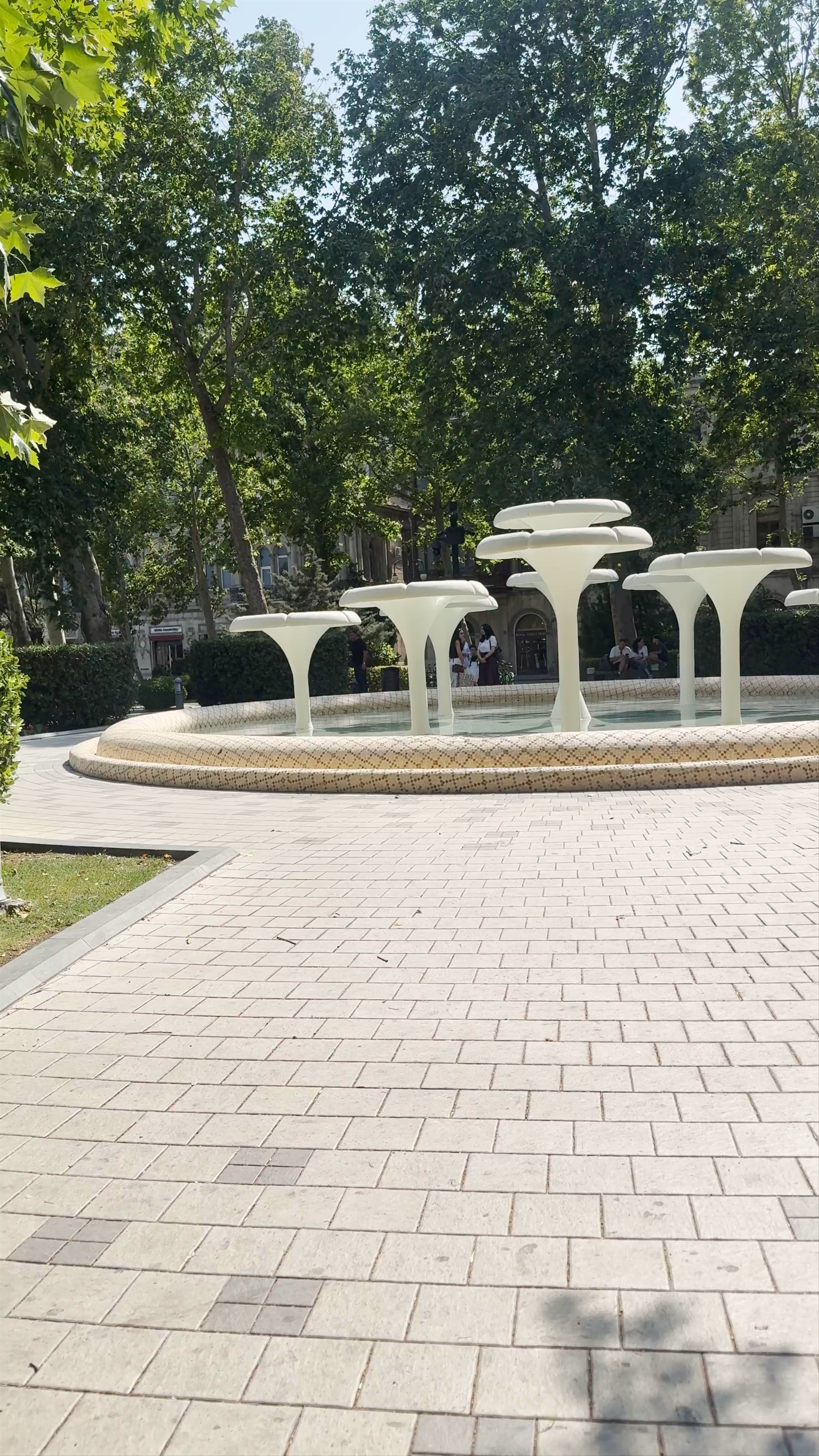 White Lilies Fountain