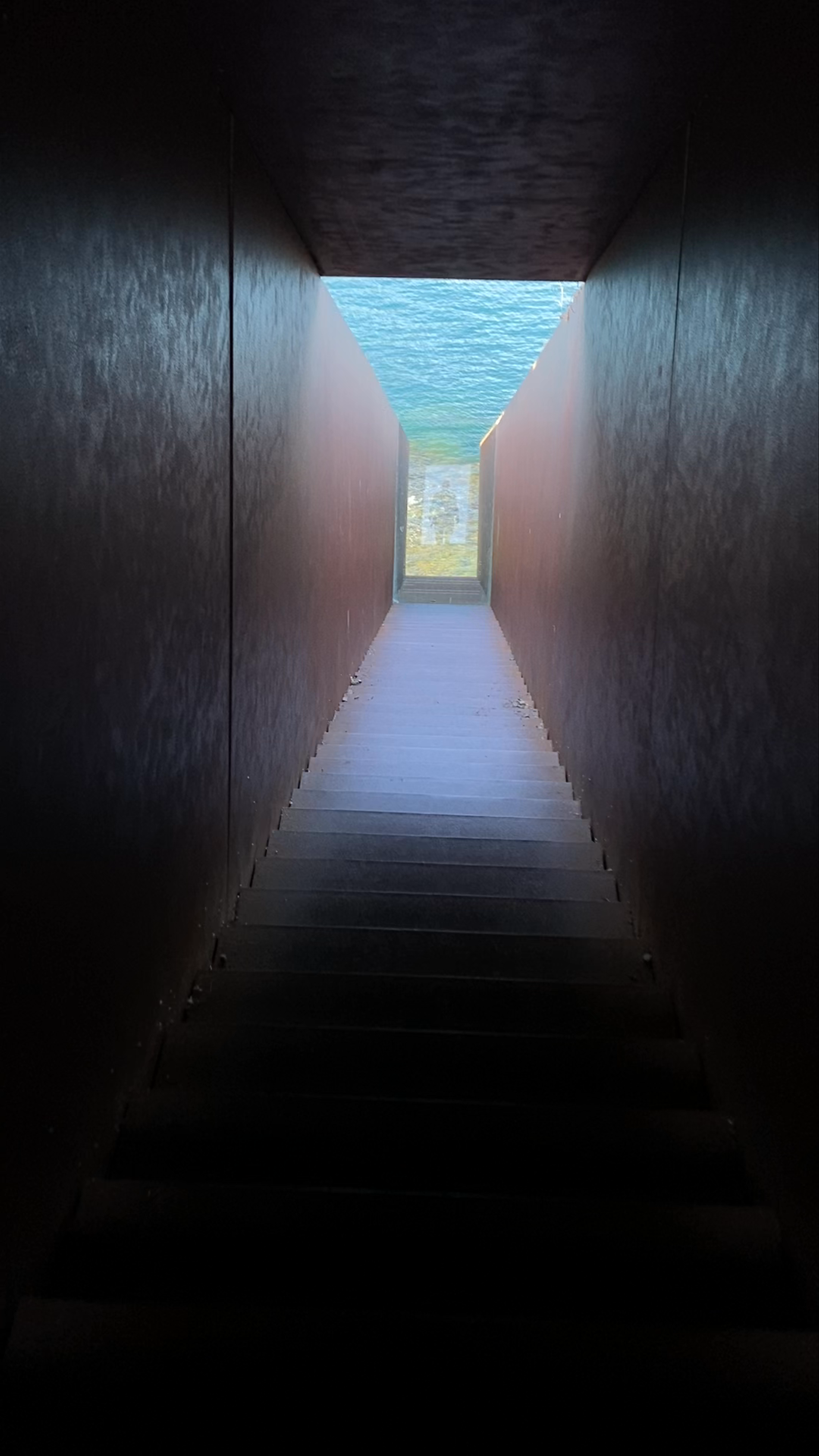 Walter Benjamin Memorial by Dani Karavan