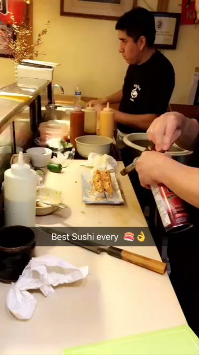 Moby Dick Sushi - Volcano roll without jalapeños - Japanese Near Me - Wheaton, Maryland