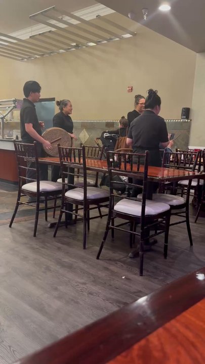 Panda King - Singing Happy Birthday to a customer - Chinese Near Me - Gretna, Louisiana