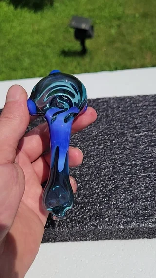 Preview pic of Color drip spoon.  Opal skyline and crystal bliss
