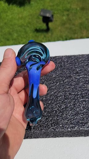 Preview pic of Color drip spoon.  Opal skyline and crystal bliss