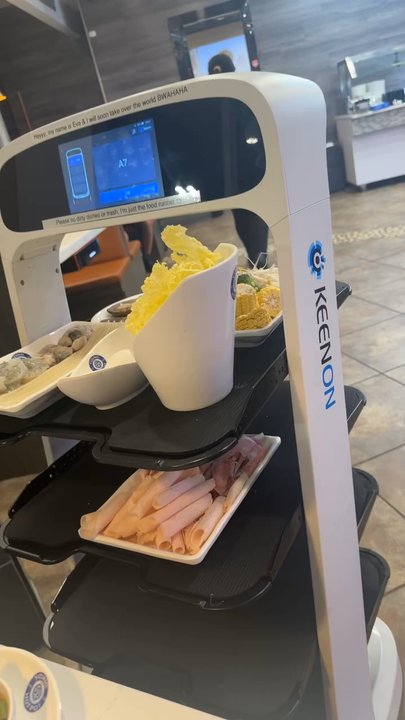 Yiding Hot Pot - Keenon the food delivery robot - Hot Pot Near Me - Pineville, North Carolina