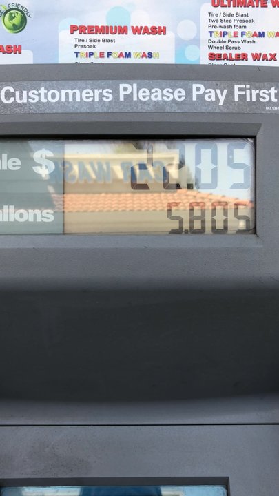 Chevron - This is how slow the pump was going. - Gas Stations Near Me - Sunnyvale, California