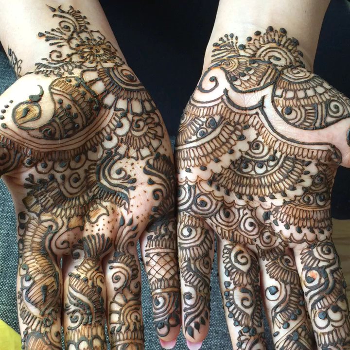 Henna NY - Henna mehndi done for baby shower by Fatema the artist  and owner . - Henna Artists Near Me