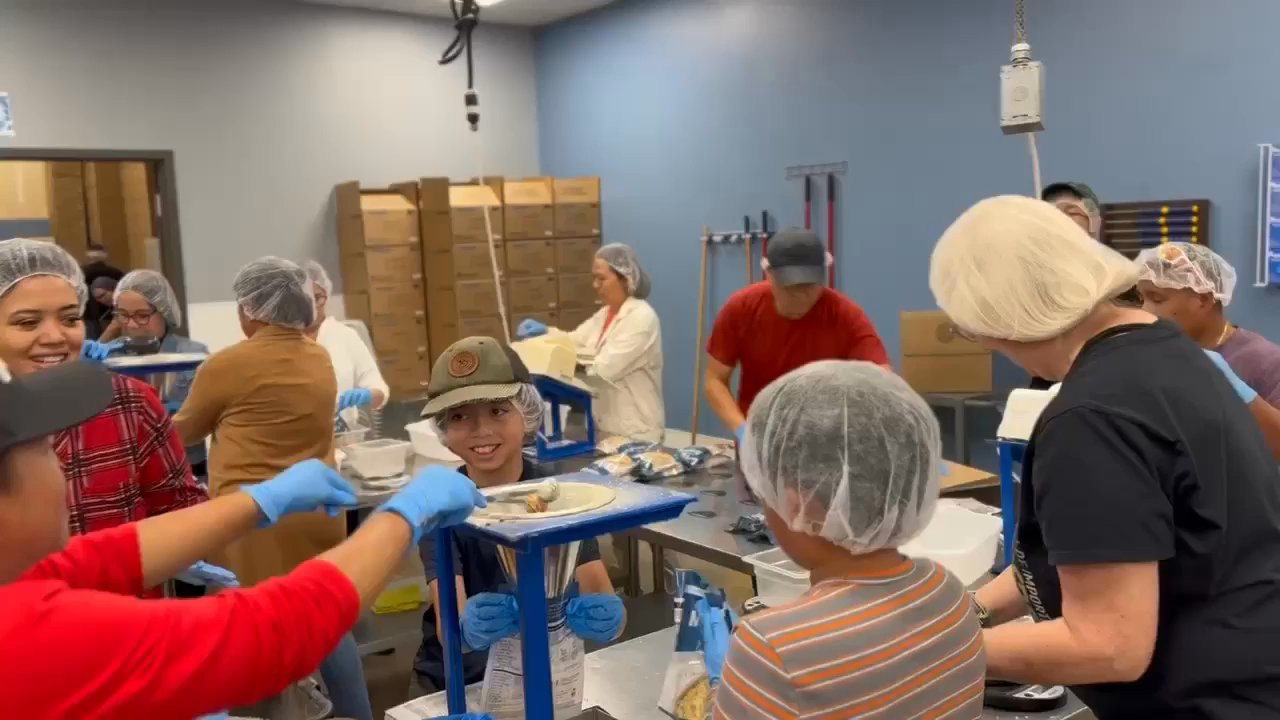 Feed My Starving Children - Meal Preppers in action - Community Service/Non-Profit Near Me - Eagan, Minnesota