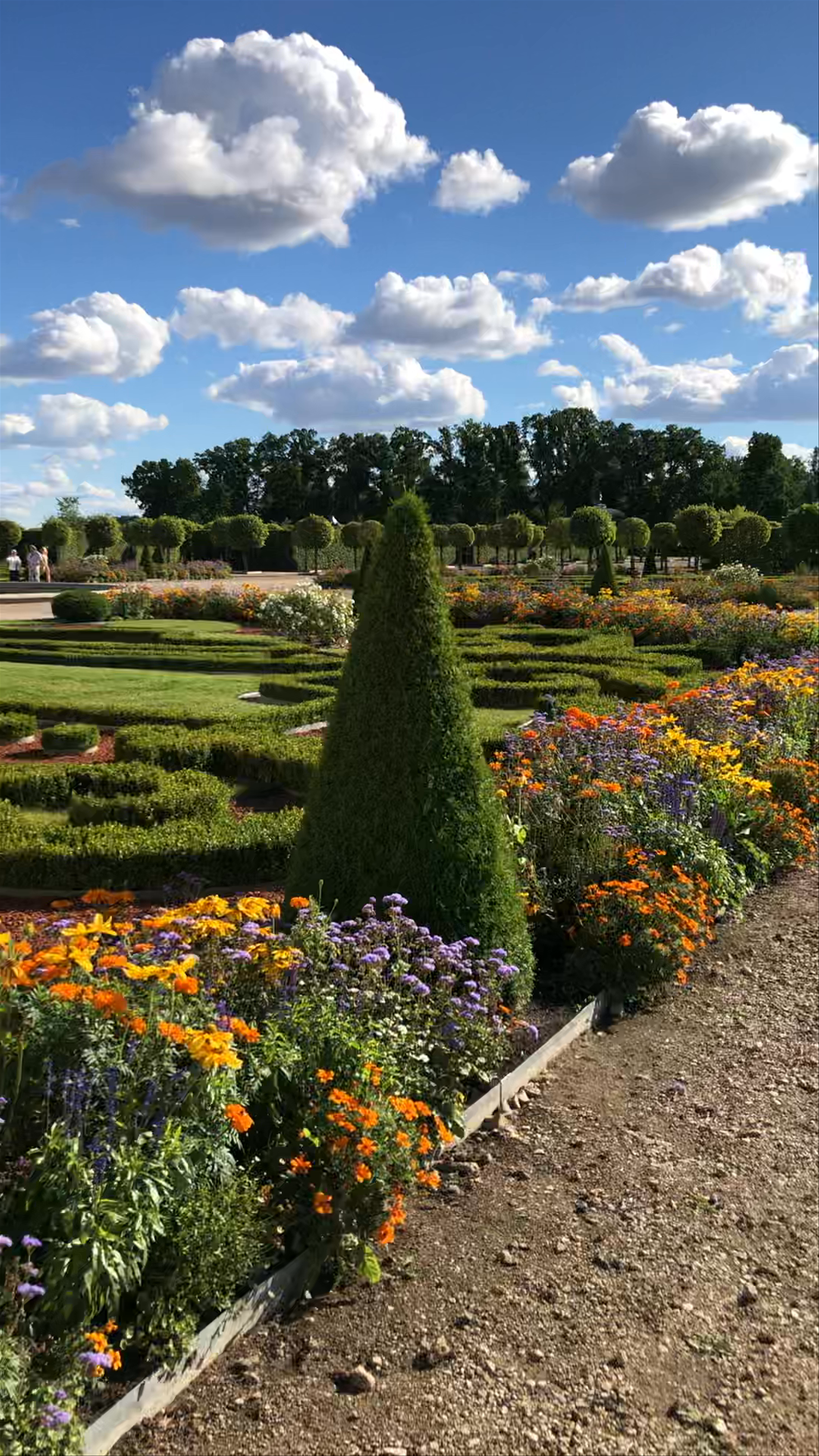 Rundāles pils parks