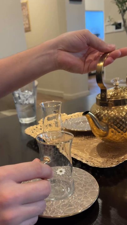 Tripoli's - Cardamom tea pot - Mediterranean Near Me - San Antonio, Texas