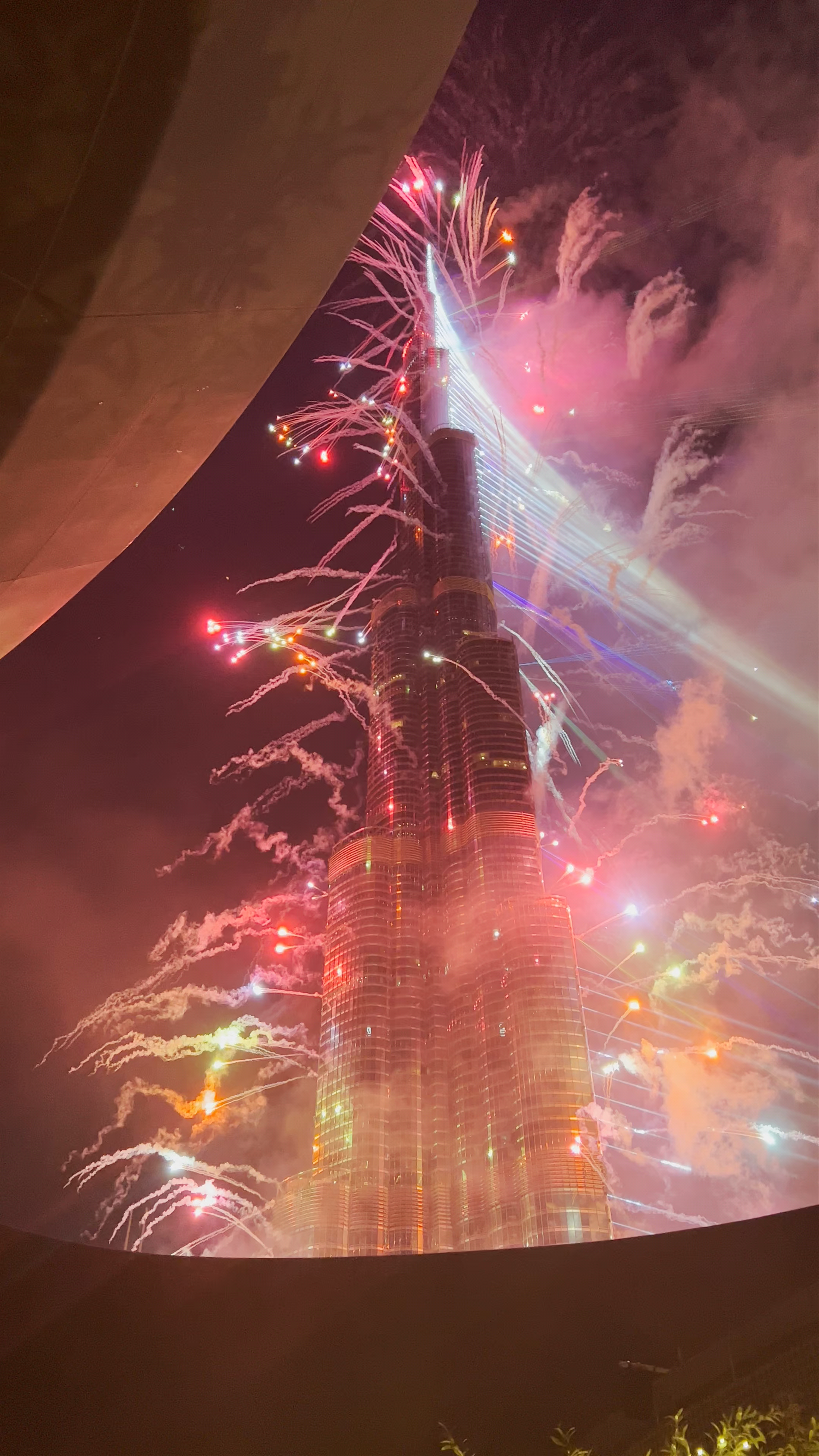 Burj Khalifa Fireworks Spectacular on Sheikh Mohammed bin Rashid Boulevard, Dubai