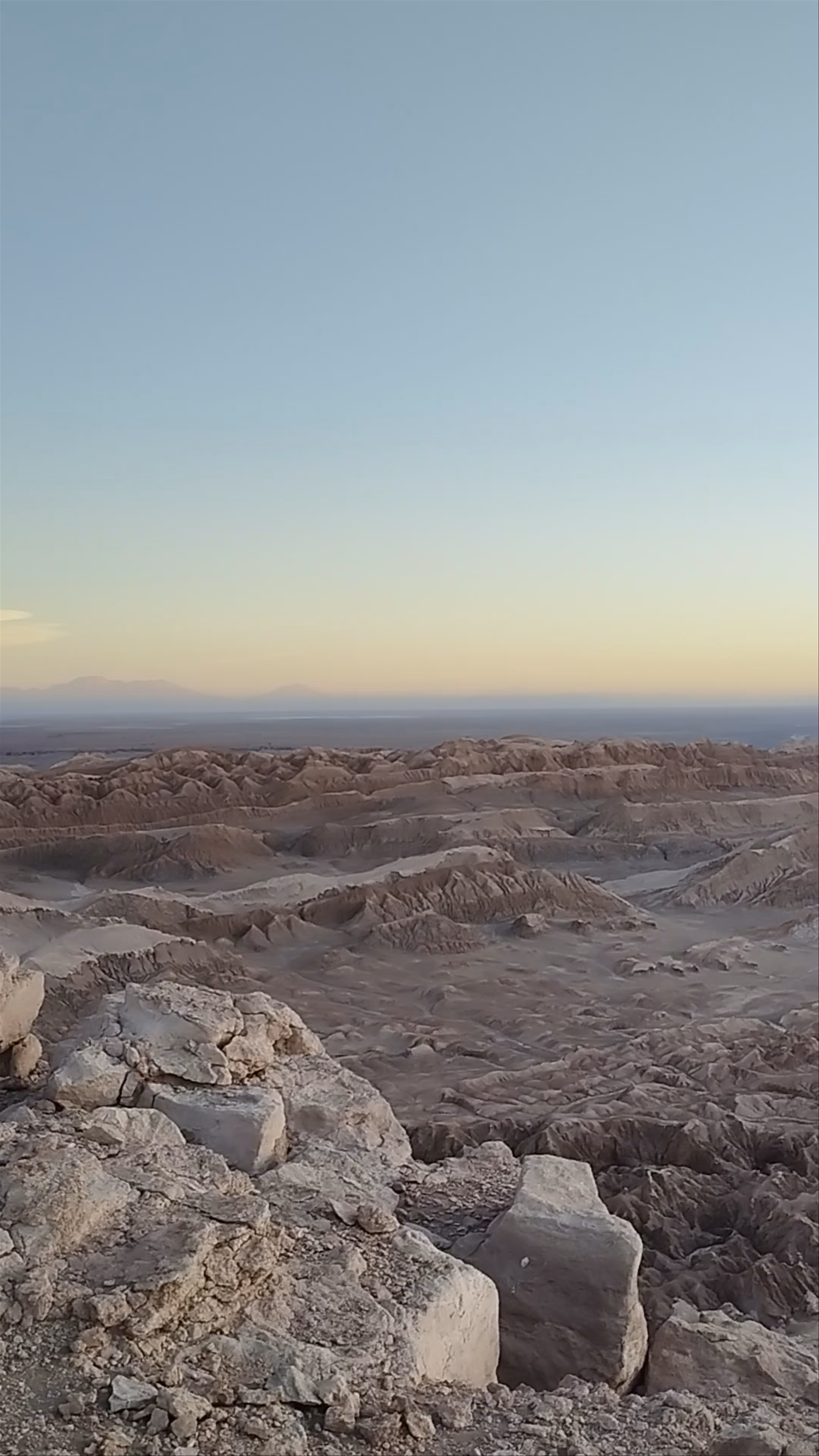 Sunset at Mirador de Kari - Piedra del Coyote, San Pedro de Atacama