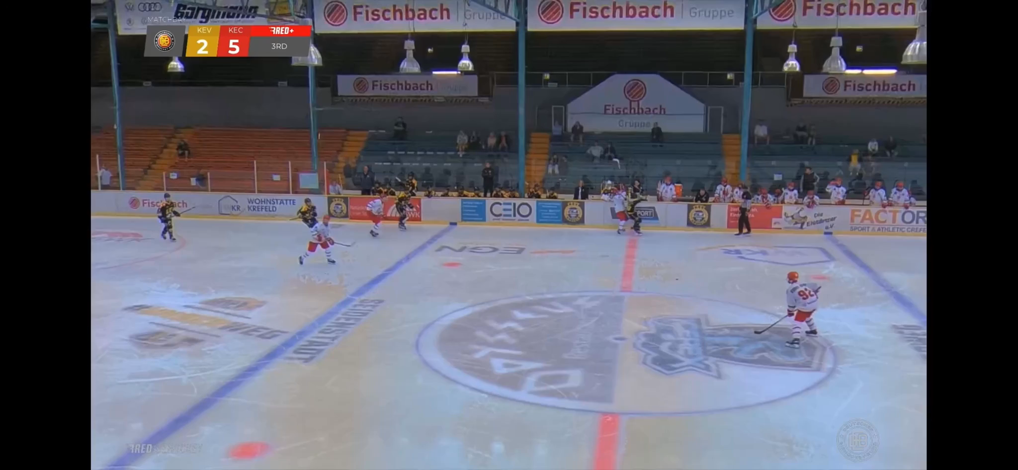 Lucas Casaert: Impactful Hit vs. Kölner Haie - Krefelder EV U17 Highlights