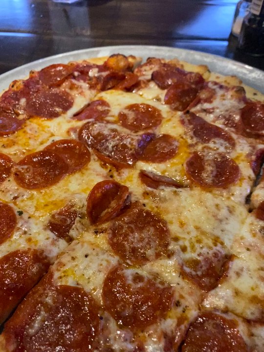 Crust Pizza Co - The Heights - Pepperoni & smoked mozzarella pizza - Pizza Near Me - Houston, Texas