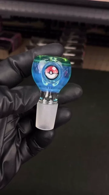 Preview pic of 18mm Single Hole Bowl Slide by Keys Glass