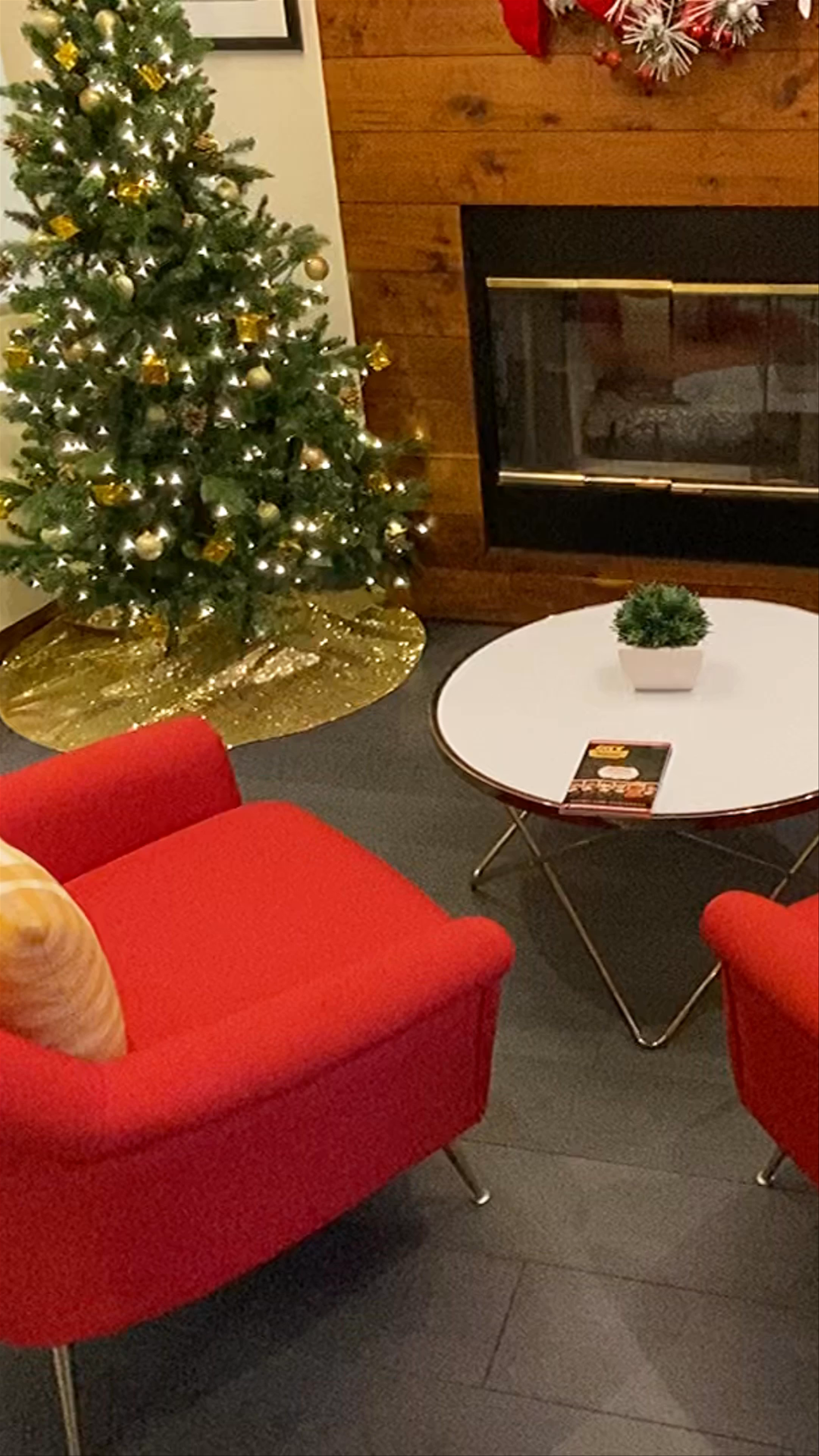 Cozy Christmas Decor at The Duffy Times Square, New York