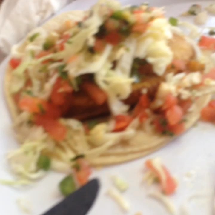 Papa Chano's - Squeeze that lime onto the fresh fish taco. Can't go wrong with this for $3.45. - Mexican Near Me - Monterey, California